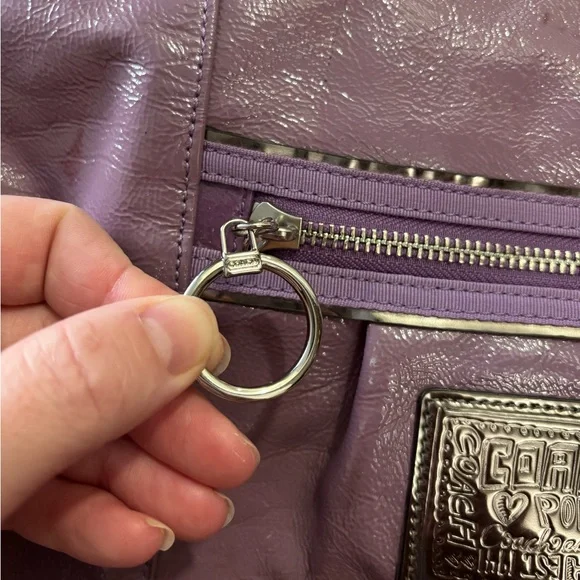 Purple Coach *Poppy* Women's Bag - Picture 4 of 16